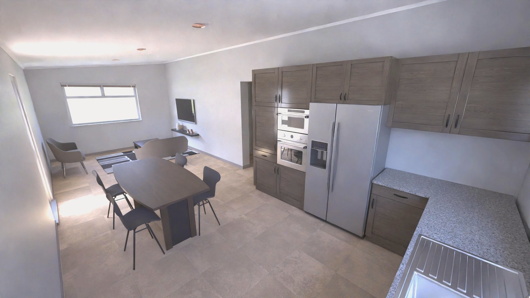 Welgedaan 2 open-plan apartment interior